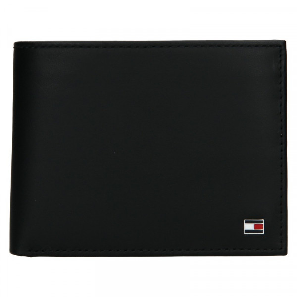 Pánská kožená peněženka Tommy Hilfiger Nestor - černá