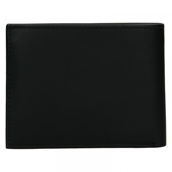 Pánská kožená peněženka Tommy Hilfiger Gunnar - černá