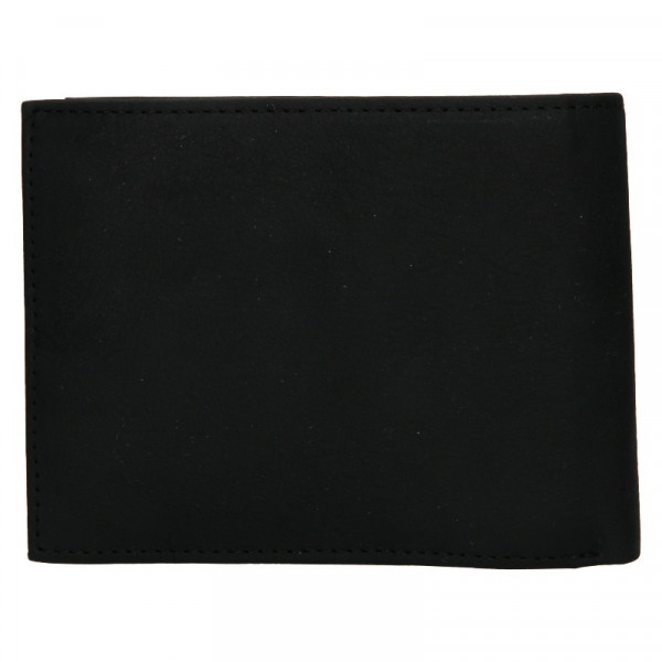 Pánská kožená peněženka Tommy Hilfiger Flap - černá