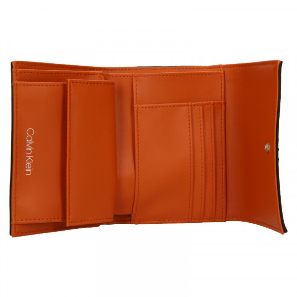 Dámská peněženka Calvin Klein Trifoldia - oranžová
