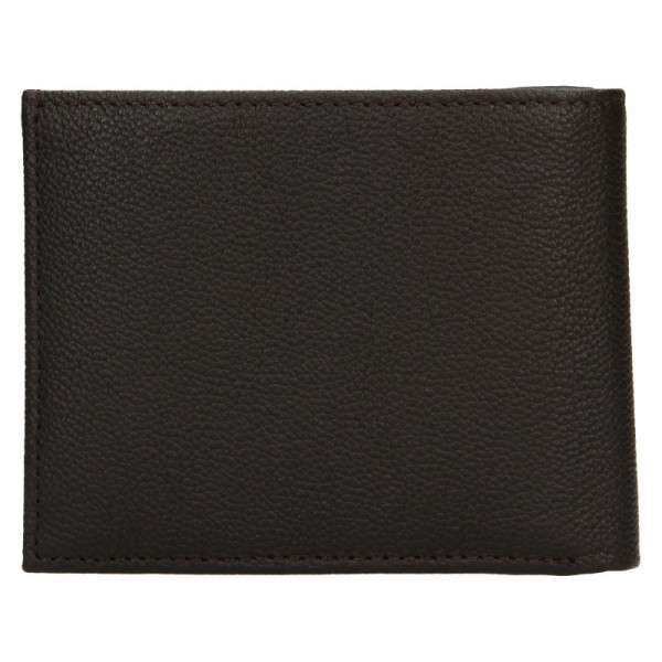 Pánská kožená peněženka Calvin Klein Bifold - hnědá