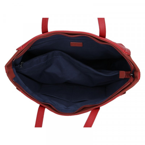 Dámská kabelka Hexagona Joanka - tmavě červená