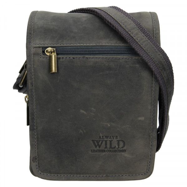 Pánská taška přes rameno Always Wild Vilden - šedá