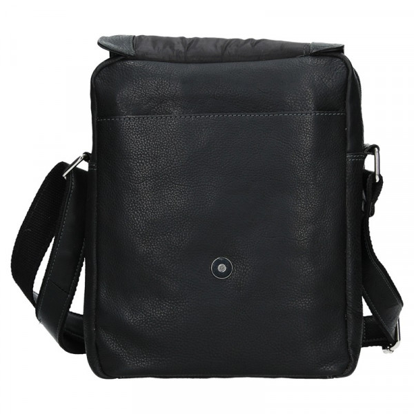 Pánská kožená taška přes rameno SendiDesign Trevor - černá