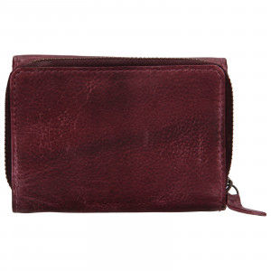Dámska kožená peňaženka Lagen Norras - fialová