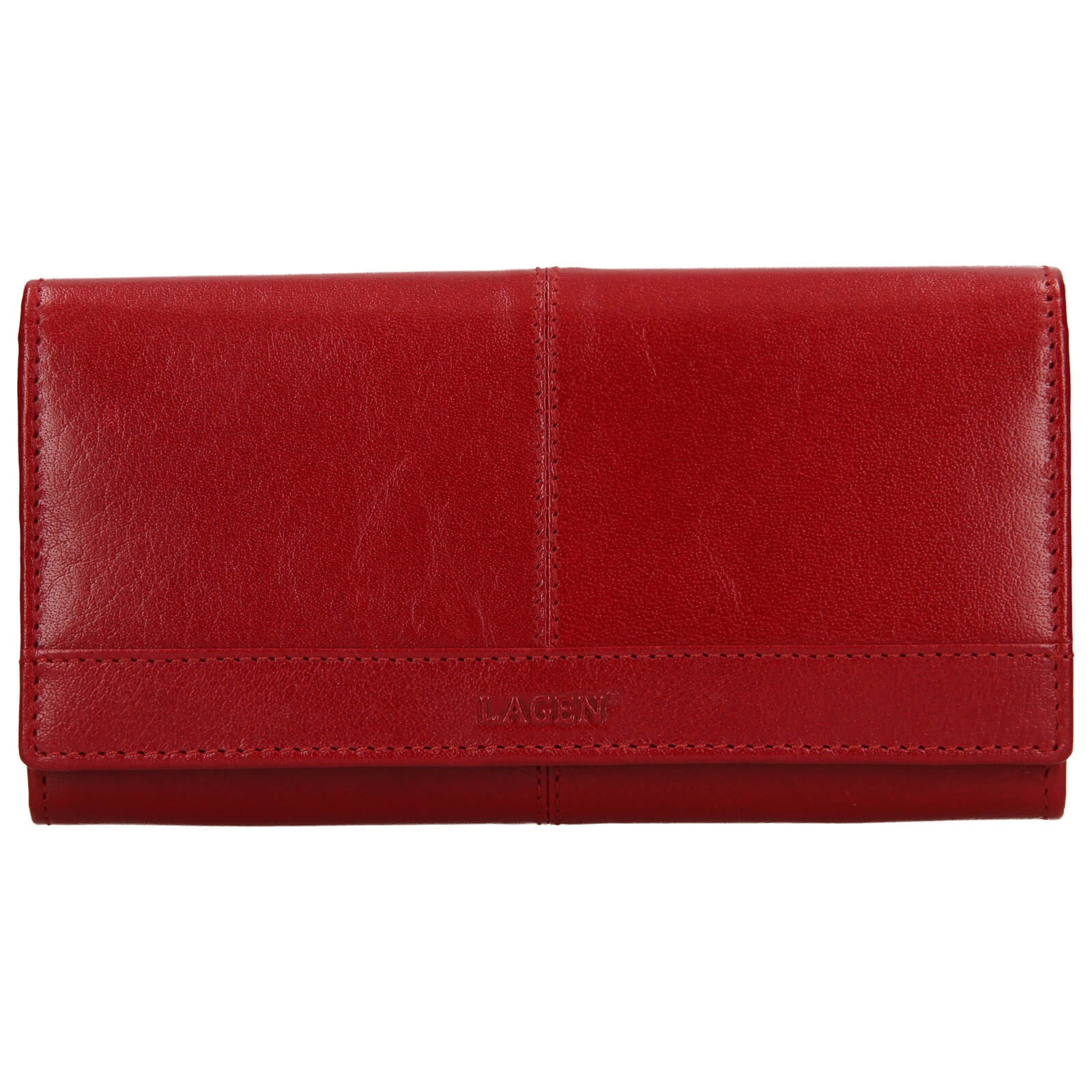 Dámská kožená peněženka Lagen Sophie - červená