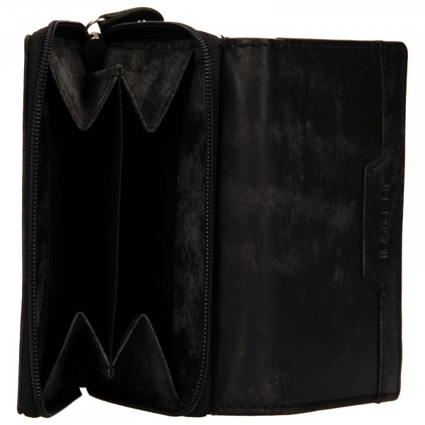 Dámská kožená peněženka Lagen Olivia - černá