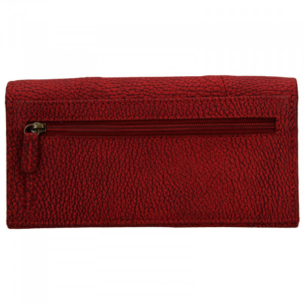 Dámská kožená peněženka Lagen Britta - červená