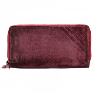 Dámská kožená peněženka Lagen Eva - fialová