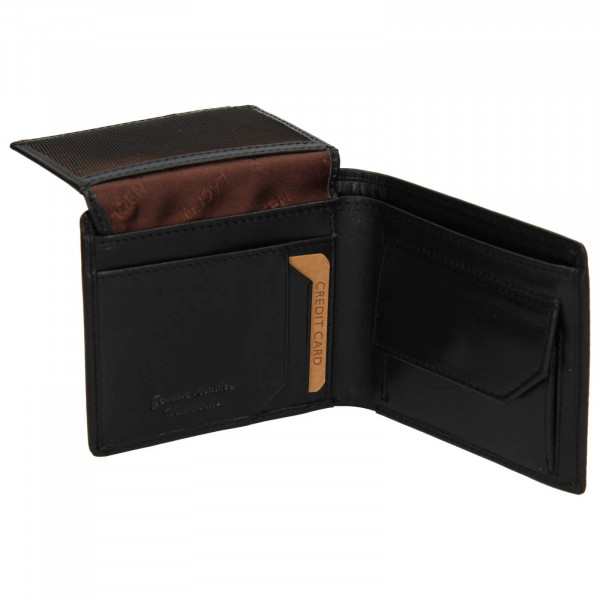 Pánská kožená peněženka Lagen Dalimil - černá