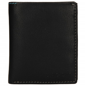 Pánská kožená peněženka Lagen Patrik - černá