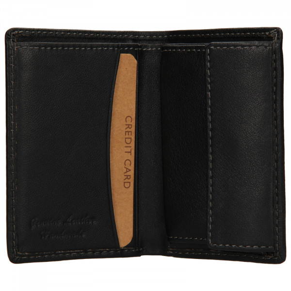 Pánská kožená peněženka Lagen Radovan - černá