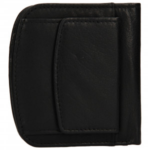 Pánská kožená peněženka Lagen Denis - černá