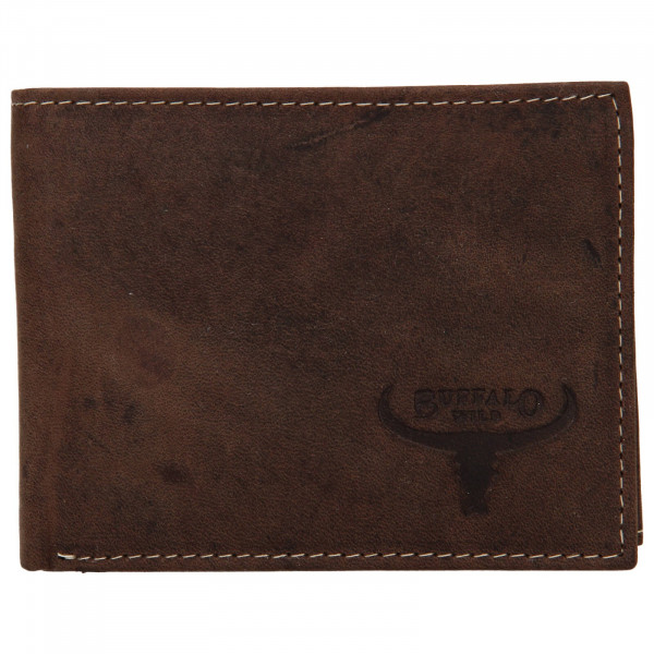 Pánská kožená peněženka Wild Buffalo Radim - hnědá