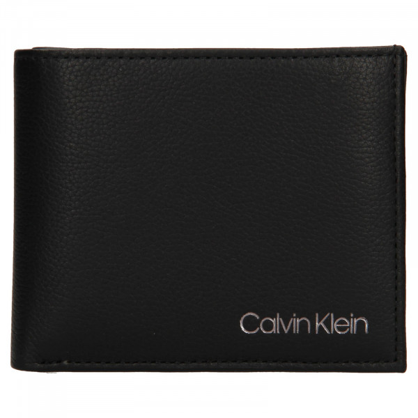 Pánská kožená peněženka Calvin Klein Frex - černá