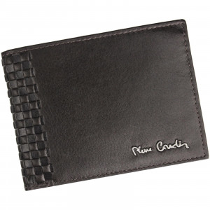 Pánská kožená peněženka Pierre Cardin Oddfrid - tmavě hnědá