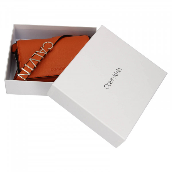 Dámská peněženko-kabelka Calvin Klein Minies - oranžová