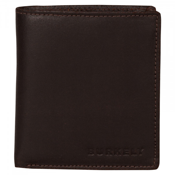 Pánská kožená peněženka Burkely Vintage - tmavě hnědá