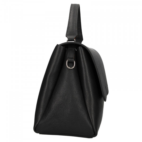 Dámská kožená kabelka Facebag Ditta - černá