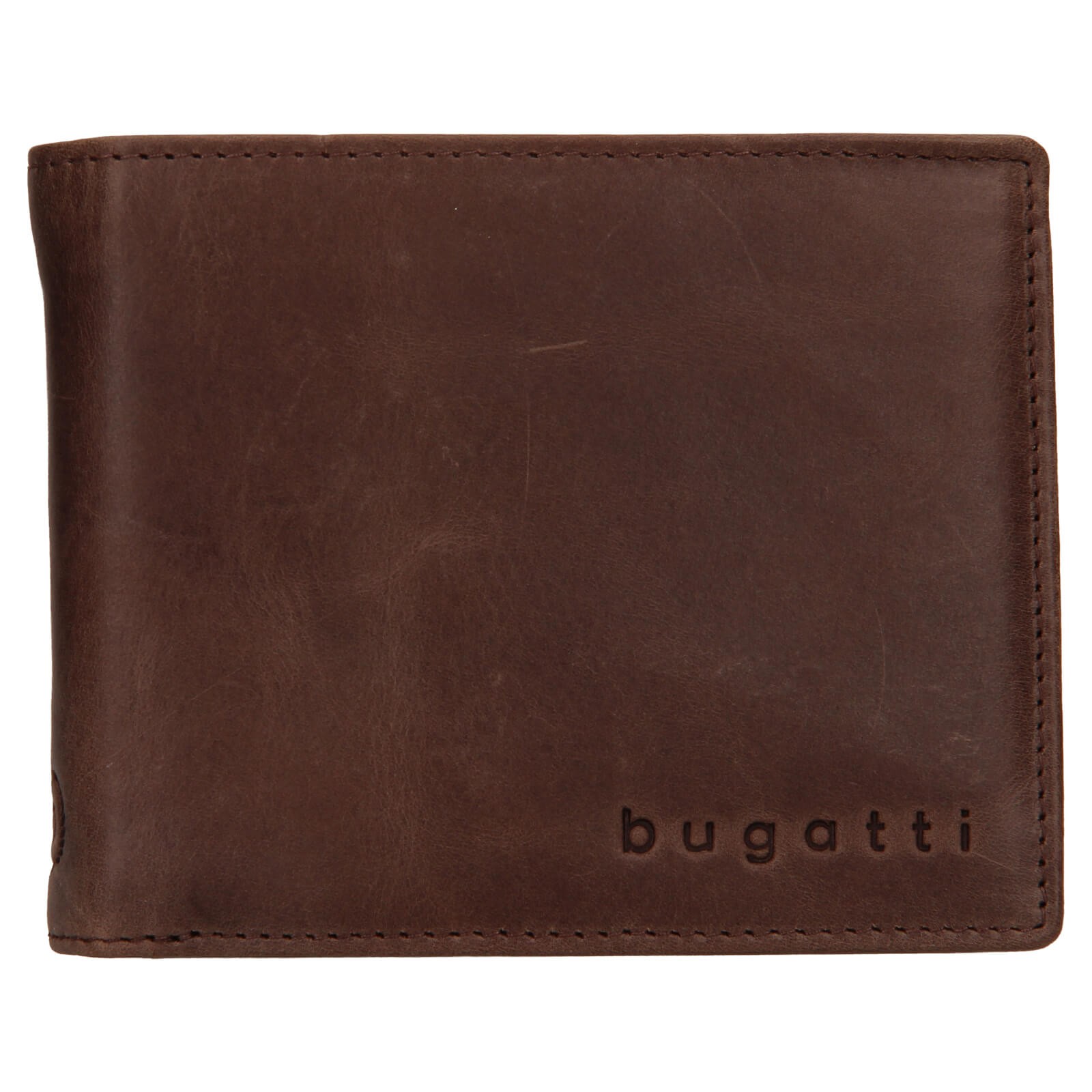 Pánská kožená peněženka Bugatti Michael - tmavě hnědá