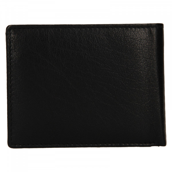 Pánská kožená peněženka Lagen Kryštof - černá