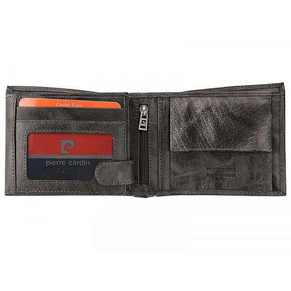 Pánská kožená peněženka Pierre Cardin Henri - černá