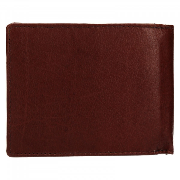 Pánská kožená peněženka Lagen Alexej - hnědá