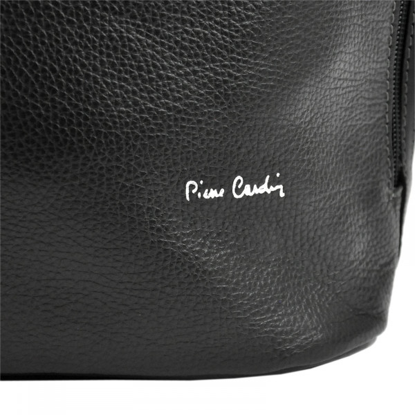 Dámská kožená kabelka Pierre Cardin Nella - černá