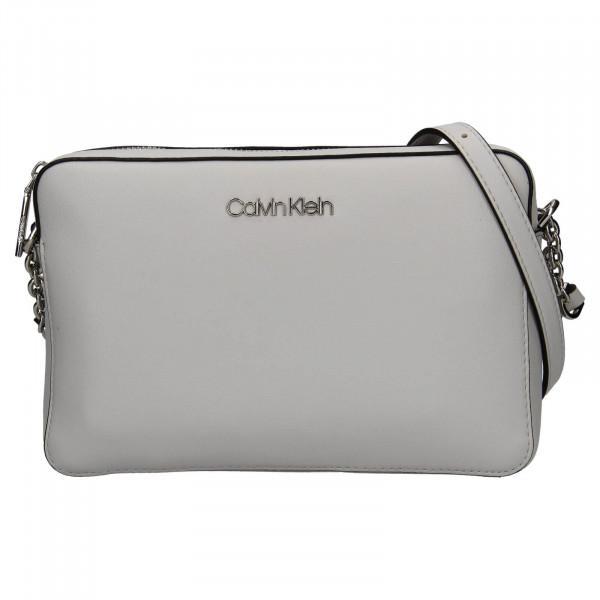 Dámská crossbody kabelka Calvin Klein Naoni - světle šedá