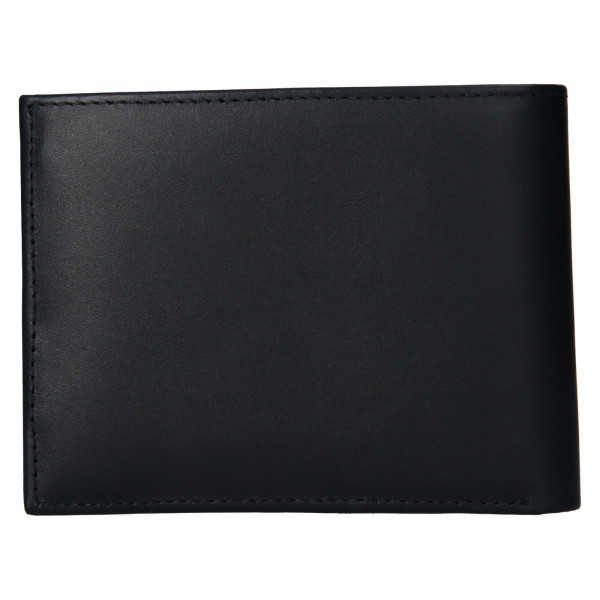 Pánská kožená peněženka Tommy Hilfiger Otto - tmavě modrá
