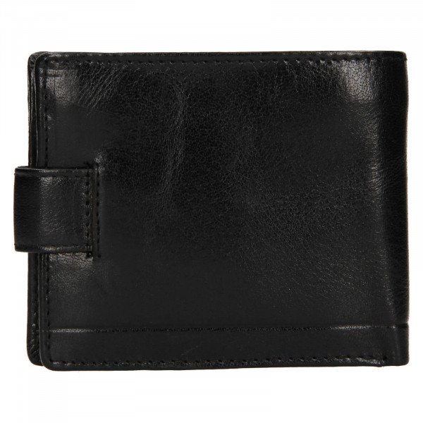 Pánská kožená peněženka Rovicky Oskar - černá