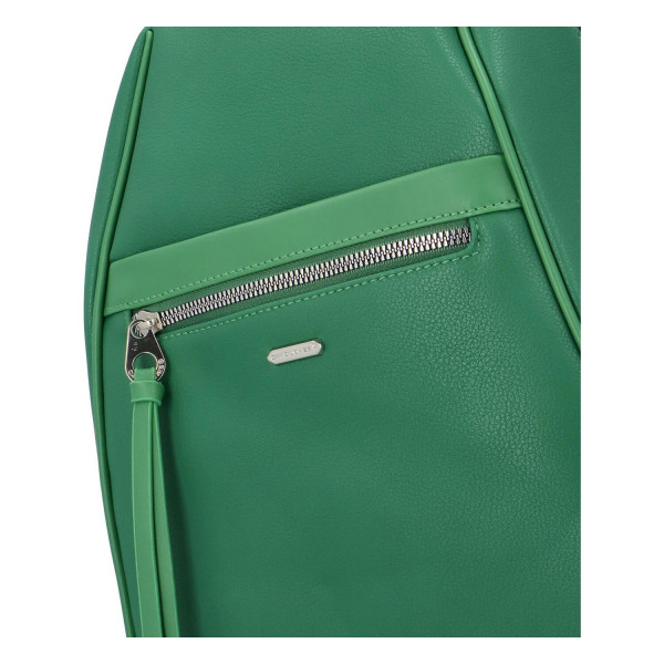 Módní dámský batoh David Jones Izolda - zelená