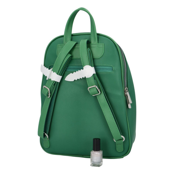 Módní dámský batoh David Jones Izolda - zelená