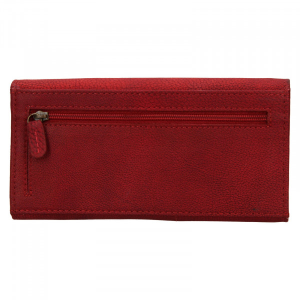 Dámská kožená peněženka Lagen Inge - červená