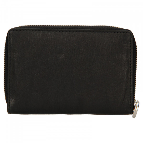 Dámská kožená peněženka Levi's Emma - černá