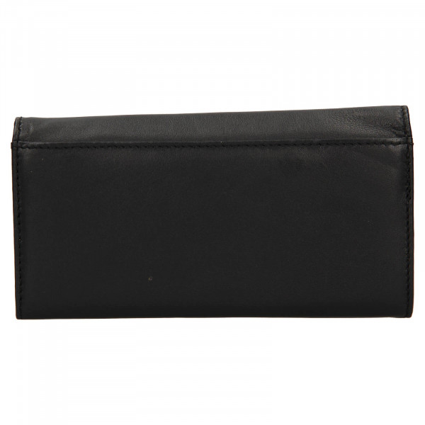 Dámská kožená peněženka Levi's Madison - černá