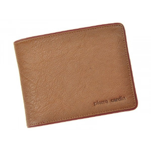 Pánská kožená peněženka Pierre Cardin Frack - hnědá