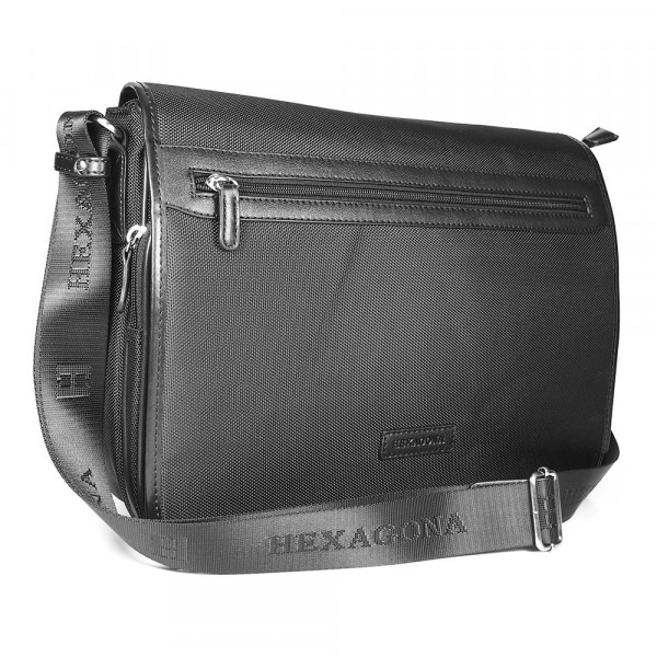 Pánská taška přes rameno Hexagona D72279 - černá