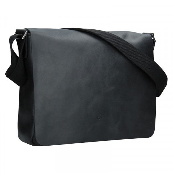 Kožená pánská taška Daag SMASH 75 - černá