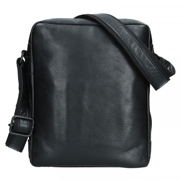 Pánská kožená taška Daag TAKE AWAY 5 - černá