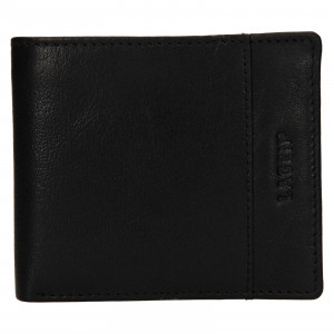 Pánská kožená peněženka Lagen Denton - černá
