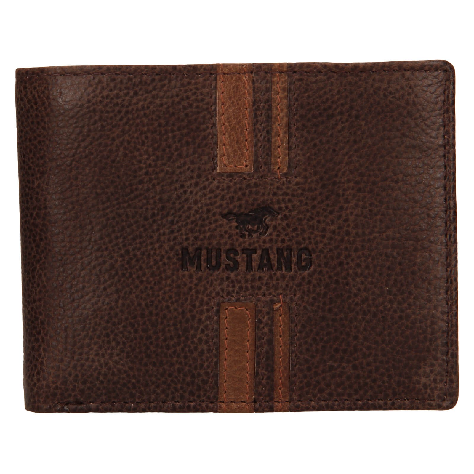 Pánská kožená peněženka Mustang Loyd - hnědá