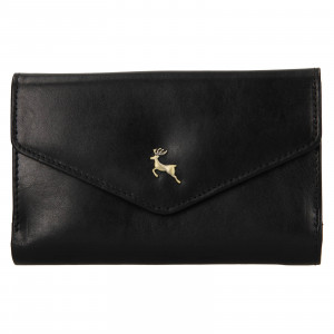 Dámská kožená peněženka Ashwood Zelda - černá
