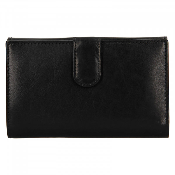 Dámská kožená peněženka Ashwood Zelda - černá