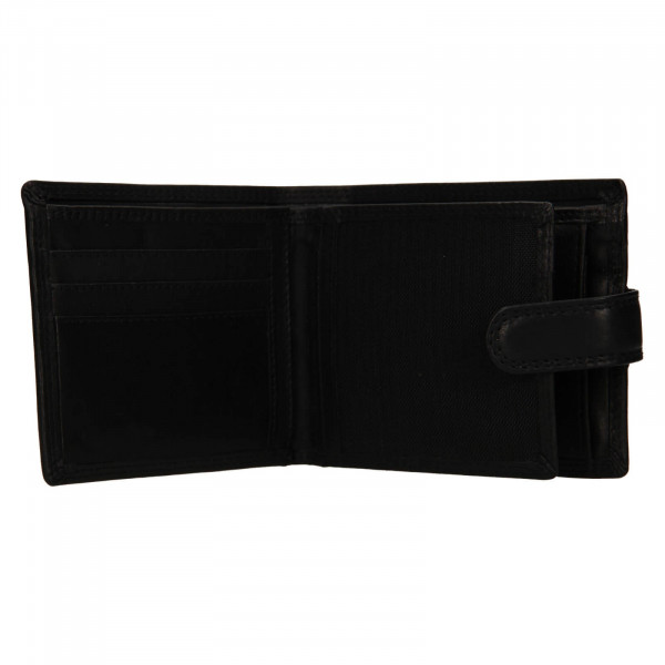 Pánská kožená peněženka SendiDesign Dowsn - černá
