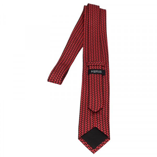 Pánská kravata Hanio Vincent - červená
