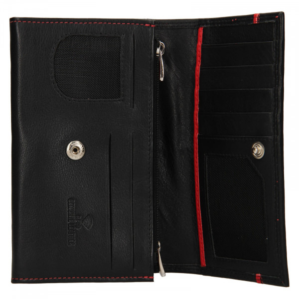 Dámská kožená peněženka SendiDesign Polena - černá