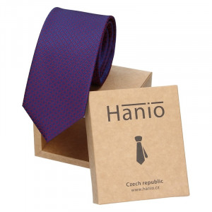 Pánská kravata Hanio Paul - fialová