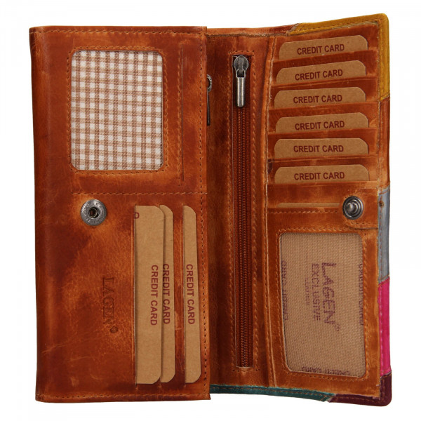 Dámská kožená peněženka Lagen Ilana