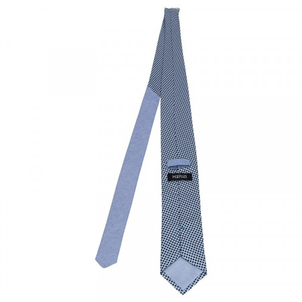 Pánská hedvábná kravata Hanio Peter - modrá